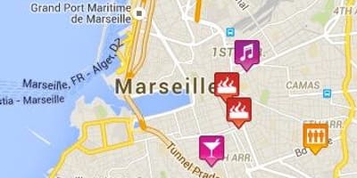 ನಕ್ಷೆ ಸಲಿಂಗಕಾಮಿ Marseille 