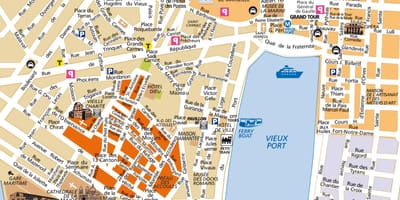 ಆಫ್ಲೈನ್ ಮ್ಯಾಪ್ Marseille