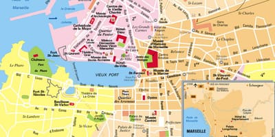 ಬಂದರು Marseille ನಕ್ಷೆ